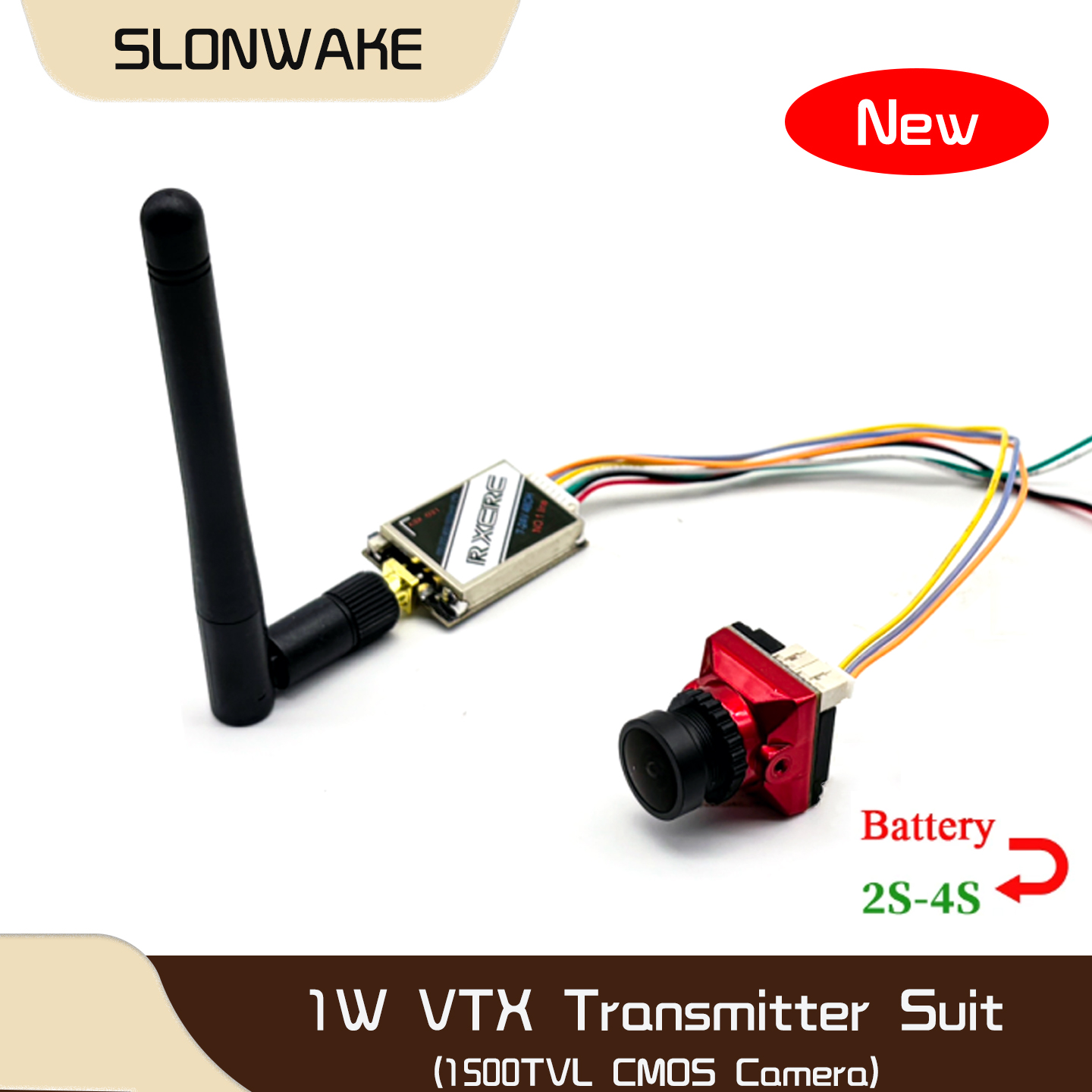 Fpv Drone Frame - SLONWAKE Trasmettitore Video Regolabile 5.8G 48CH