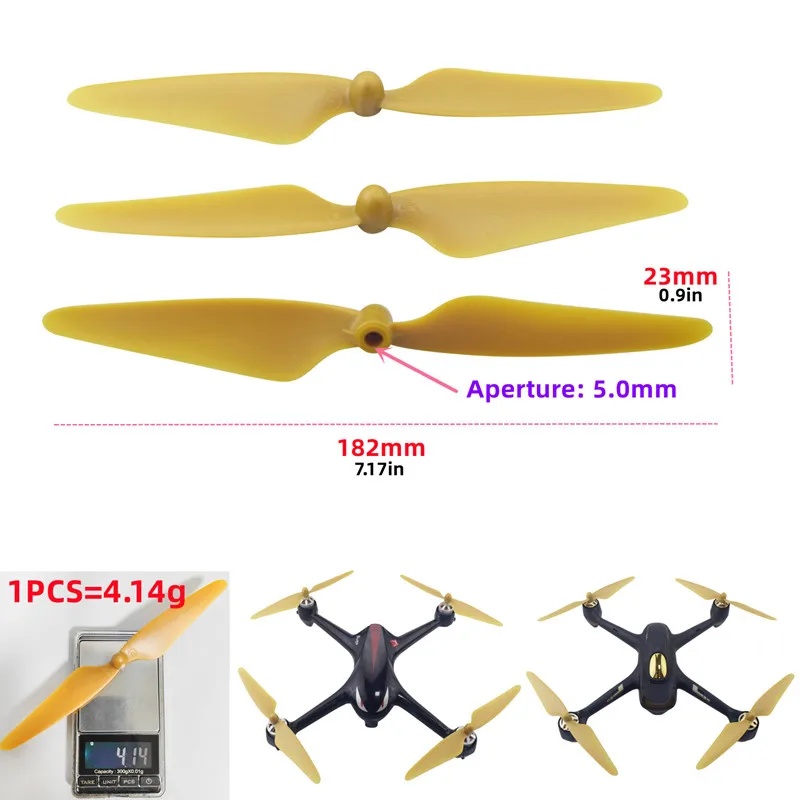 Eachine Drone E58 - 4 eliche CW CCW resistenti agli