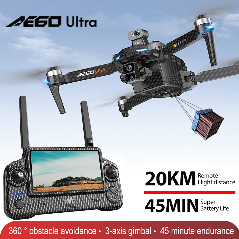 Fpv Drone Charger - AE60 GPS Drone Professionale 8K Fotocamera