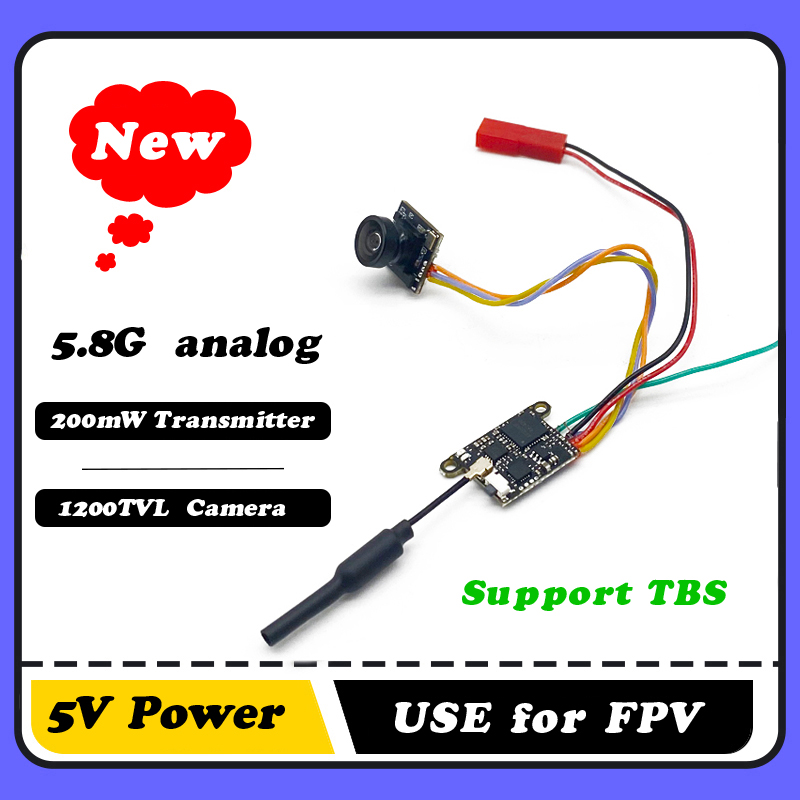 Fpv Drone Frame - SLONWAKE 5.8G 1200TVL FPV Fotocamera VTX