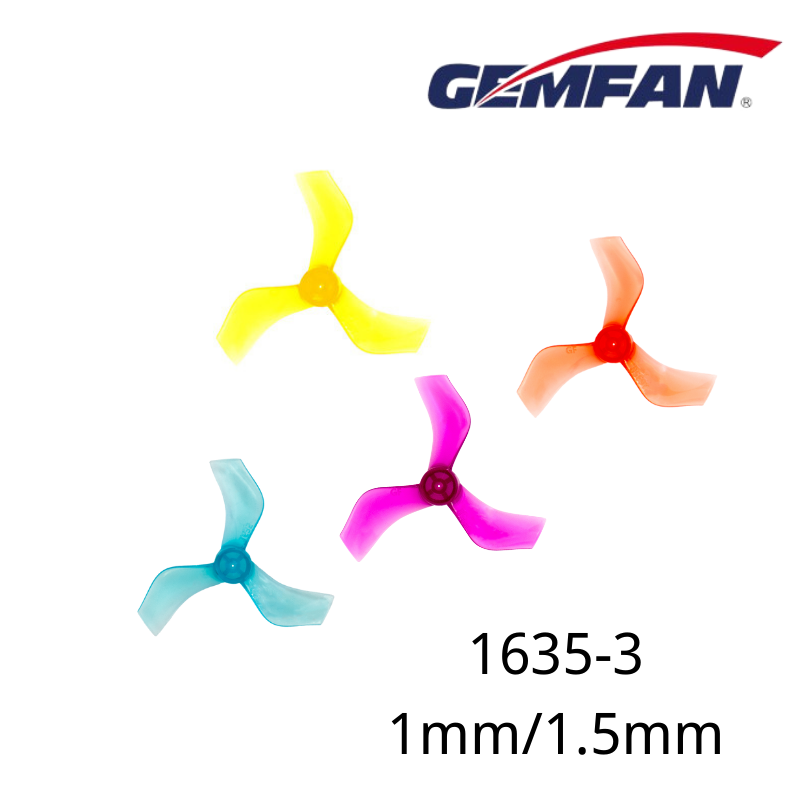 Fpv Drone Propeller - Gemfan 1635 Elica a 3 Pale