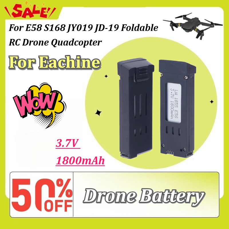 Nuova batteria al litio ricari - Eachine Drone E58 recensione e prezzo