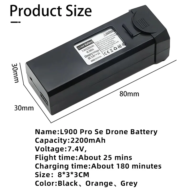 Batteria L900 PRO SE Max batte - Jjrc Drone X12 recensione e prezzo