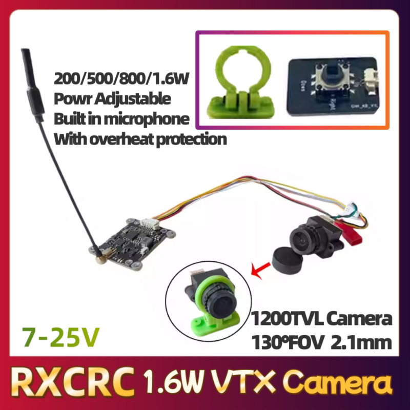 Modulo RXCRC 5.8G 48CH 1.6W VT - Fpv Drone Receiver recensione e prezzo