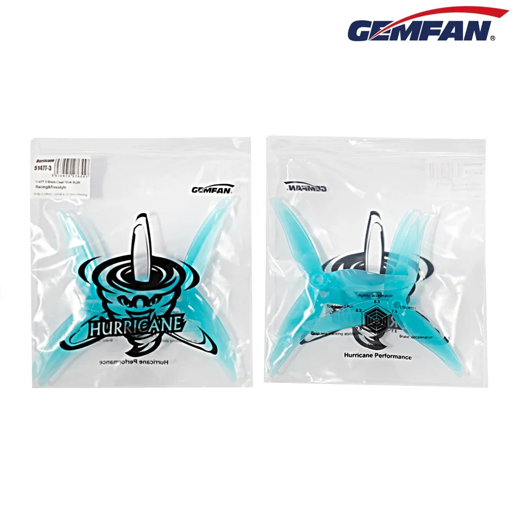 10 paia (10CW + 10CCW) Gemfan  - Fpv Drone Propeller recensione e prezzo