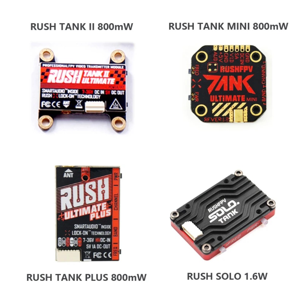 RUSH TANK Ultimate II/Mini/PLU - Fpv Drone Receiver recensione e prezzo