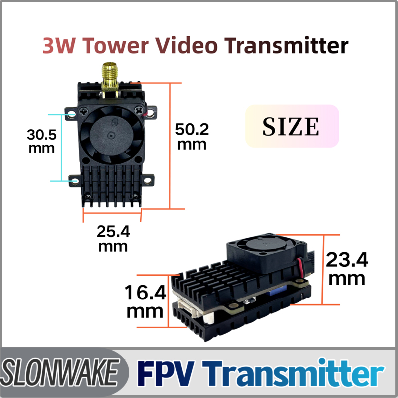 SLONWAKE 5.8G 3000mW Simulazio - Fpv Drone Receiver recensione e prezzo